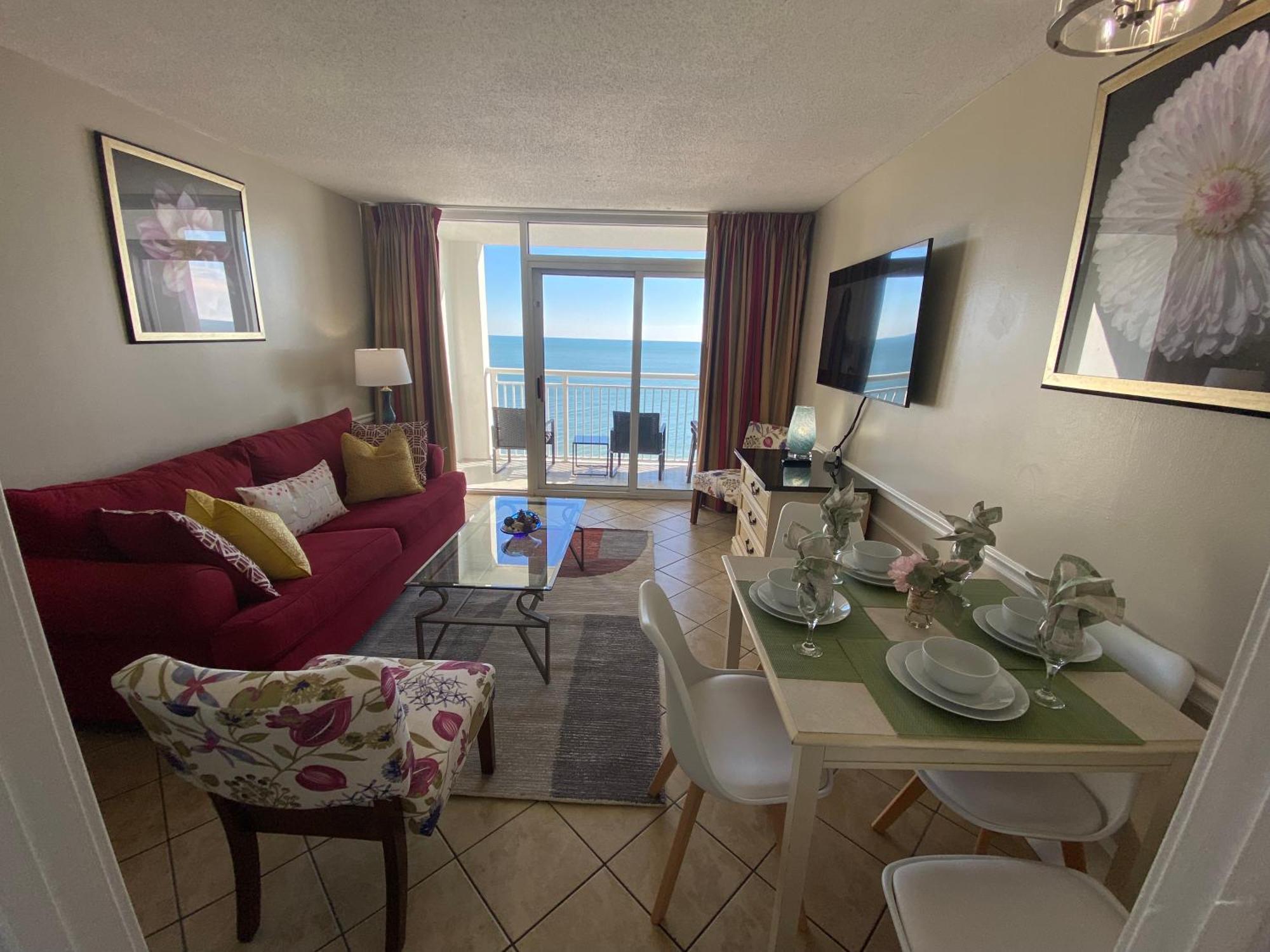 Camelot By The Sea Ocean Front Condo マートルビーチ エクステリア 写真